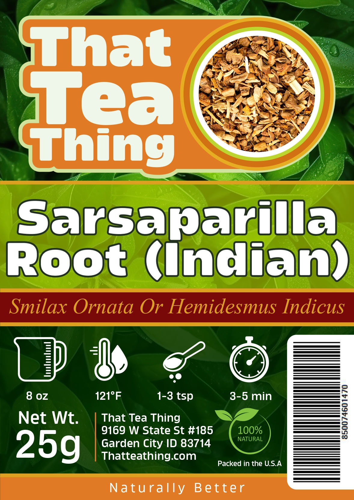 Sarsaparilla Root